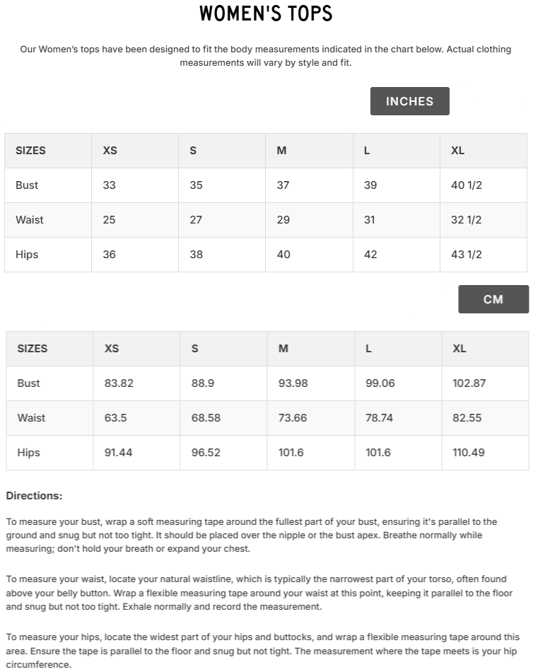 Size guide